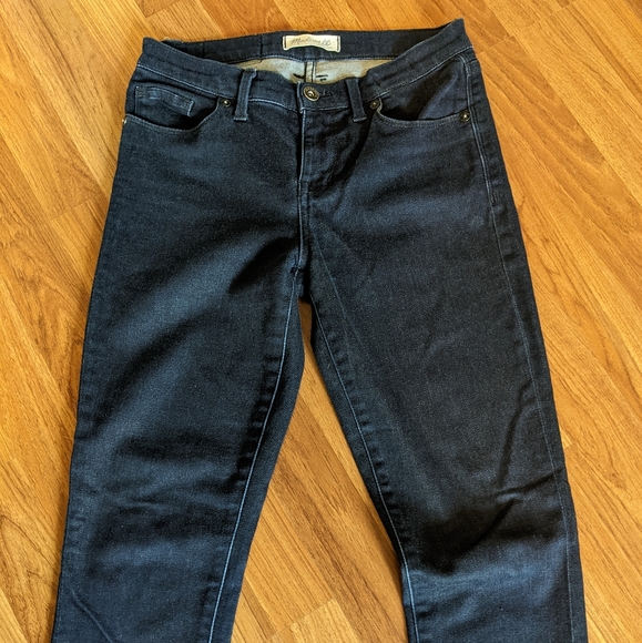 MADEWELL| DARK WASH STRAIGHT LEG JEANS - Picture 3 of 3